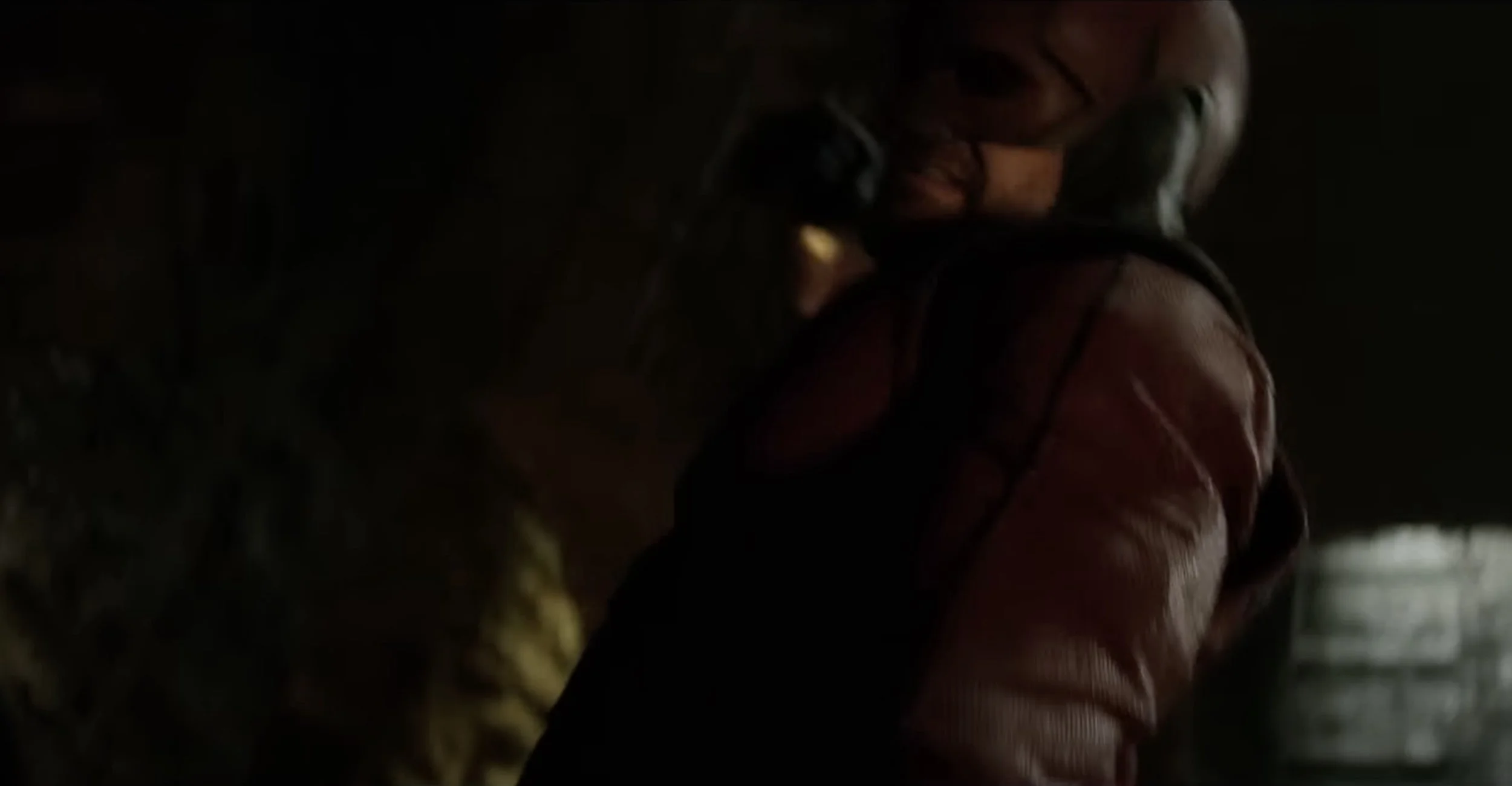Promotional spot for bones for Marvel Daredevil: Born Again
